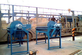 永磁筒式磁選機發貨現場